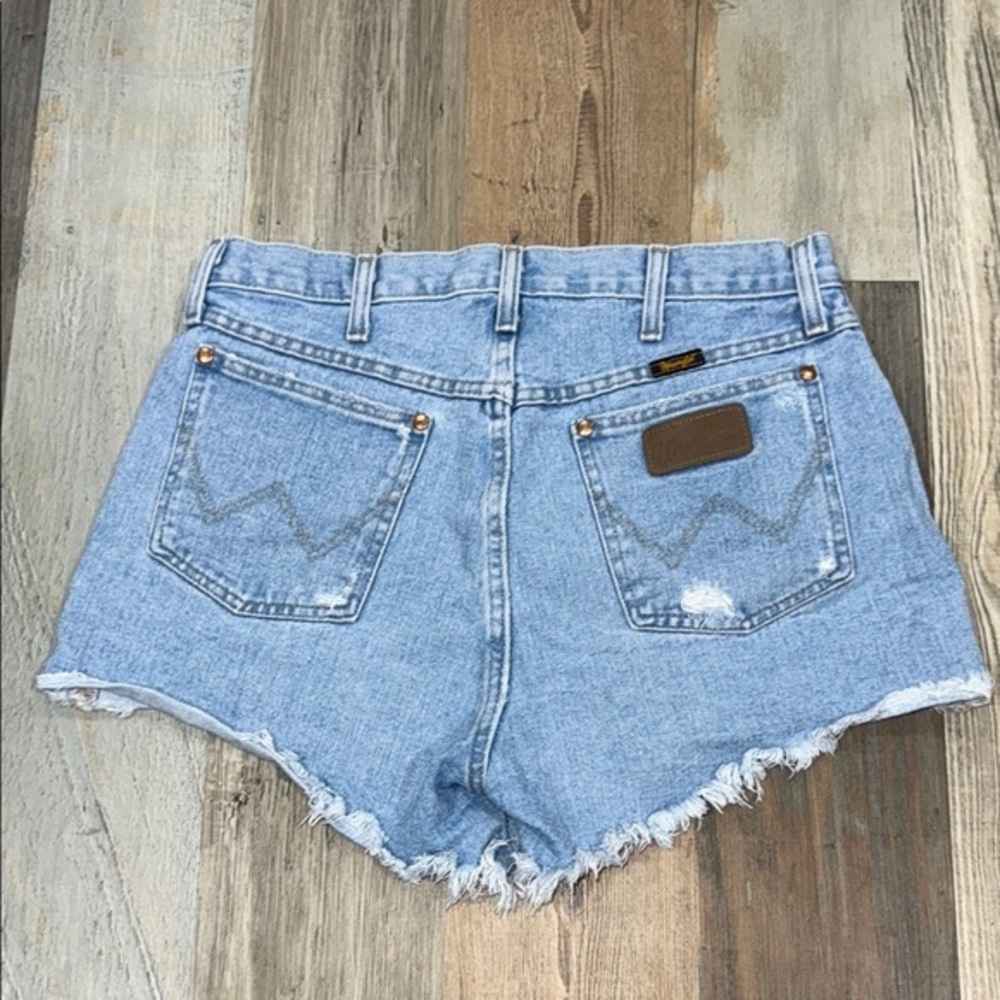 Wrangler Distressed Denim Shorts
